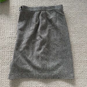 J. Crew Classic Gray Pencil Skirt